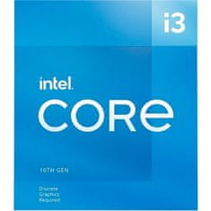 Intel Core i3-10105F 3.7GHz/4core/8MB/LGA1200/No Graphics/Comet Lake Refresh