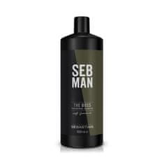 Seb Man objemový šampon The Boss Thickening Shampoo 1000 ml
