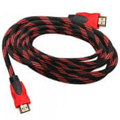 Northix Esperanza - Pletený kabel HDMI - 5 m 