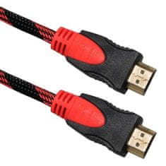 Northix Esperanza - Pletený kabel HDMI - 5 m 