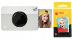 Kodak Fotoaparát Kodak Printomatic 2MP + Cartridge Paper 20 ks - ŠEDÁ