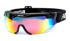 Arctica Lyžařské brýle S-167 pro běžecké lyžování zrcadlový povlak UV Antifog povlak UV ochrana
