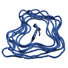 Bradas Flexibilní, smršťovací zahradní hadice 15m-45m s postřikovačem - modrá TRICK HOSE BR-WTH1545BL-T-L