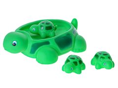 Mini Club želva 21cm do vany se třemi želvičkami 