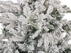 Beliani Zasněžený vánoční stromeček 120 cm bílý TOMICHI