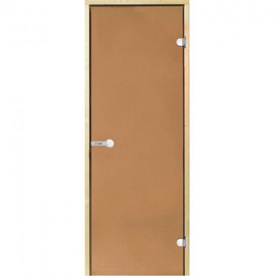 HARVIA Dveře do sauny 7x19, bronzové, 690x1890 mm, olše