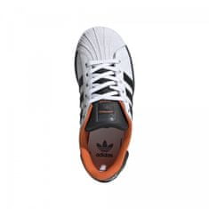 Fashion Dětské tenisky adidas SUPERSTAR C 28 Bílá / Černá / Oranžová