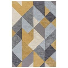 Flair Rugs Kusový koberec Zest Icon Geometric Ochre 160x230 cm