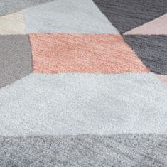 Flair Rugs Kusový koberec Zest Icon Geometric Terracotta 120x170 cm