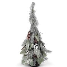 MojeParty Dekorační vánoční stromeček ojíněný 35 cm 1 ks