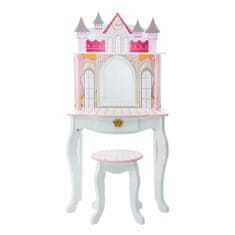 Teamson Fantasy Fields Dětské Toaletní Stolky Dreamland Castle Toaletní Stolek Se Zrcadlem A Stoličkou Td-12951A