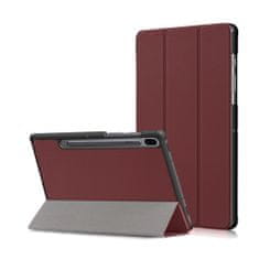 Techsuit Pouzdro pro tablet Samsung Galaxy Tab S6 10.5 T860/T865, Techsuit FoldPro burgundy