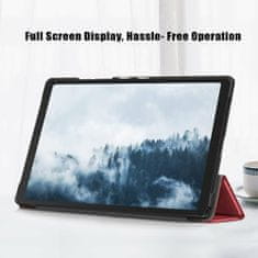 Techsuit Pouzdro pro tablet Lenovo Tab M10 5G, Techsuit FoldPro burgundy