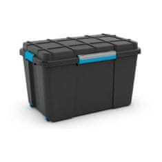 Kis Úložný box 73,5 x 46 x 44,5 cm, KIS Scuba box XL, černý