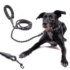 KIK Vodítko pro psy na laně odolné reflexní 3m