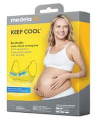 Medela Těhotenská a kojicí podprsenka Keep Cool, bílá XL - zánovní