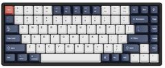 Vyměnitelné klávesy OEM Dye-Sub PBT Keycaps Set, Bluish Black White
