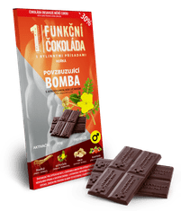 Lékárenská čokoláda Hořká čokoláda Povzbuzující bomba