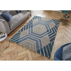 Flair Rugs Kusový koberec Architect Harlow Denim 120x170 cm