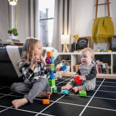Baby Einstein Connectables Hračka magnetické kostky s aktivitami Bridge & Learn 15 ks, 6m+