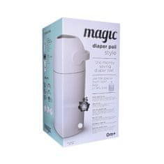 Magic Plenkový systém, kapacita 25ks použitých plenek, bílý