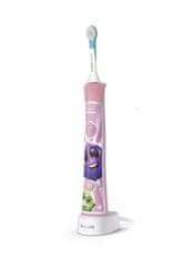 Philips Sonický elektrický zubní kartáček dětský s bluetooth růžový