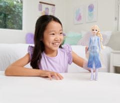 Disney Frozen panenka Elsa ve fialových šatech HLW46