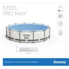 Bestway Bazén STEEL PRO MAX 366x100 cm + příslušenství 56418