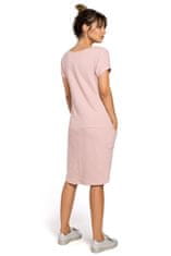 BeWear Dámské midi šaty Almut B050 růžová XXL