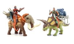 InnoVibe Set vojáků na dinosaurech 25 cm