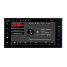 Farrot Multimediální přehrávač do auta Toyota, AUTORÁDIO 2 din 7palcové Android 10.1, GPS navigací, WIFI, USB, Bluetooth, + zadní kamera