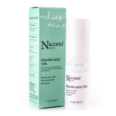 Nacomi Next Level Adios Acne - kyselina glykolová 10% - pleťové sérum s kyselinou glykolovou 30 ml