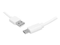 LTC Kabel USB 2.0 A/B micro 2,0m LTC Quick charge, bílá