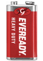 Energizer Eveready / Wonder 9 V zinkochloridová baterie - 12 ks