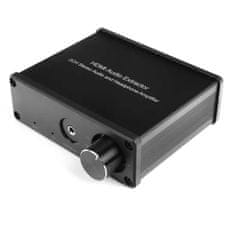 Spacetronic 4K HDMI audio extractor se zesilovačem SPH-AE11