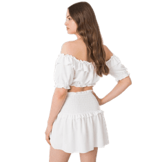 Dámská sukně mini Joanna OCH BELLA bílá TW-SD-BI-26716.47_367786 L