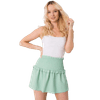 Dámská sukně zelená mini Joanna OCH BELLA mátově TW-SD-BI-26716.47_367728 S