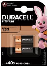 Duracell Duracell Ultra lithiová baterie CR123A 2 ks