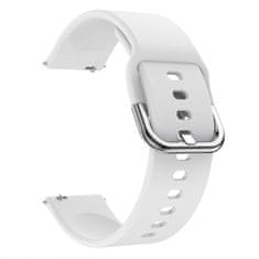 BStrap Silicone V2 řemínek na Samsung Galaxy Watch 3 41mm, white