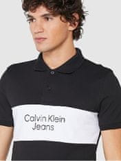 Calvin Klein Pánské polo triko Slim Fit J30J322449-BEH (Velikost M)