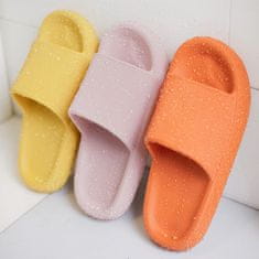 CoZy Pohodlné protiskluzové pantofle 35-36, oranžová