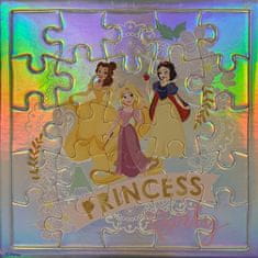 Disney Puzzle card DISNEY PRINCESS - 25dílků+přání+obálka 