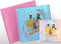 Disney Puzzle card DISNEY PRINCESS - 25dílků+přání+obálka 