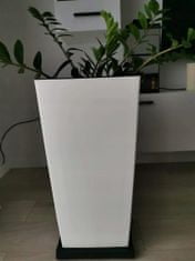 Prosperplast Vysoký květináč URBI DURS325 s vložkou | Bílý