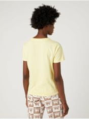Wrangler Žluté dámské tričko Wrangler M