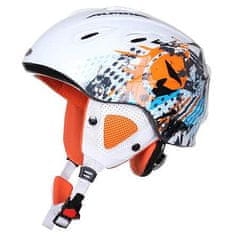 Alpina Grap lyžařská helma bílá-oranžová Obvod: 57-61
