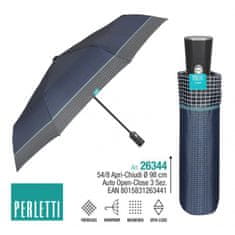 Perletti TIME Pánský plnoautomatický deštník SCOZZESE, 26344