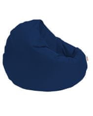 Atelier Del Sofa Zahradní sedací vak Iyzi 100 Cushion Pouf - Dark Blue, Tmavá Modrá