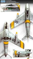 Academy North American F-86F Sabre, USAF, válka v Koreji, Model Kit 12546, 1/72