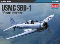 Academy Douglas SBD-1 Dauntless, USMC "Pearl Harbor", Model Kit 12331, 1/48
